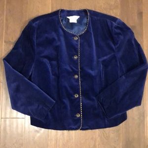 TanJay velvet jacket blazer